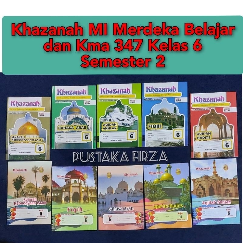 

LKS Khazanah Merdeka Belajar dan Kma 347 MI Kelas 6 Semester 2 CV.Media Adi Karya
