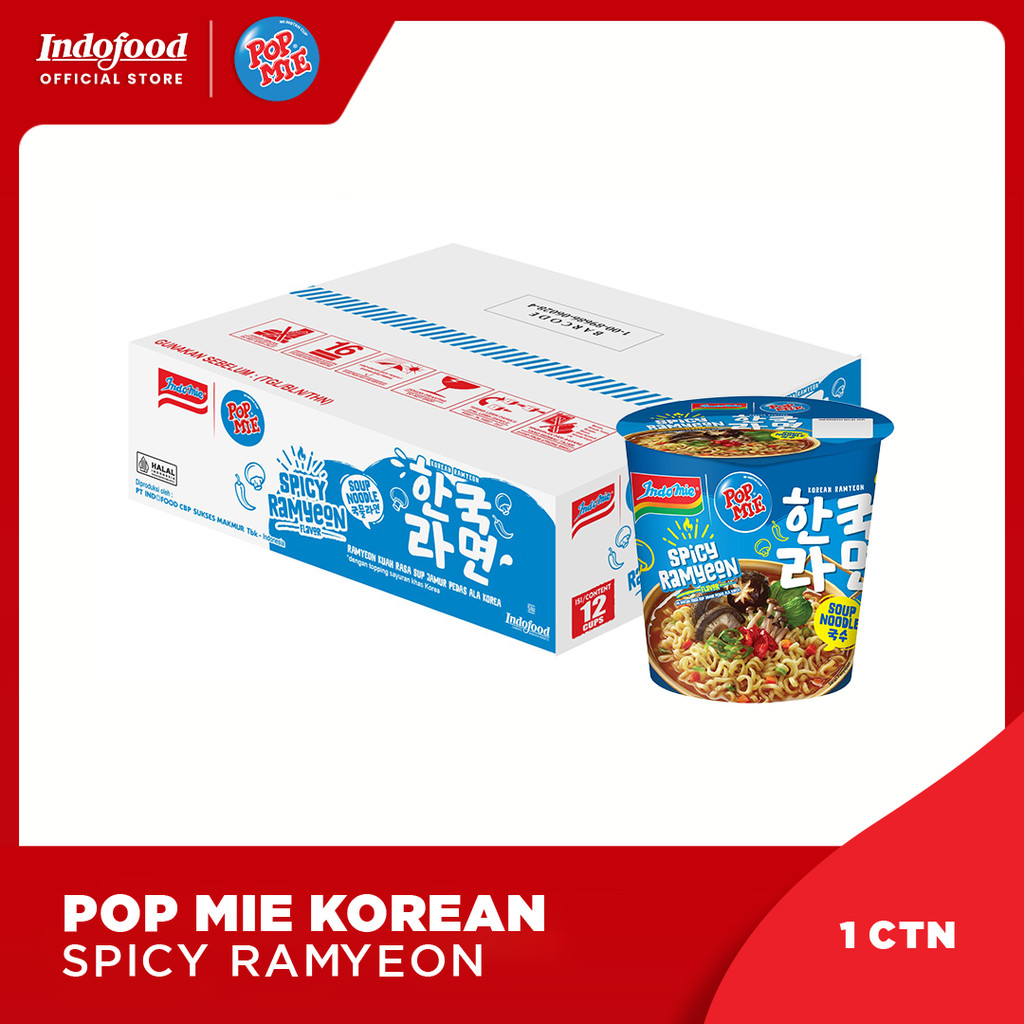 

CTN - Pop Mie Korean Spicy Ramyeon