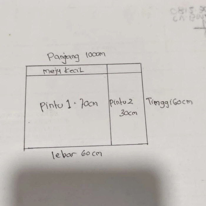 

Gerobox ice es kopi usaha serba guna 100x60x60 cm