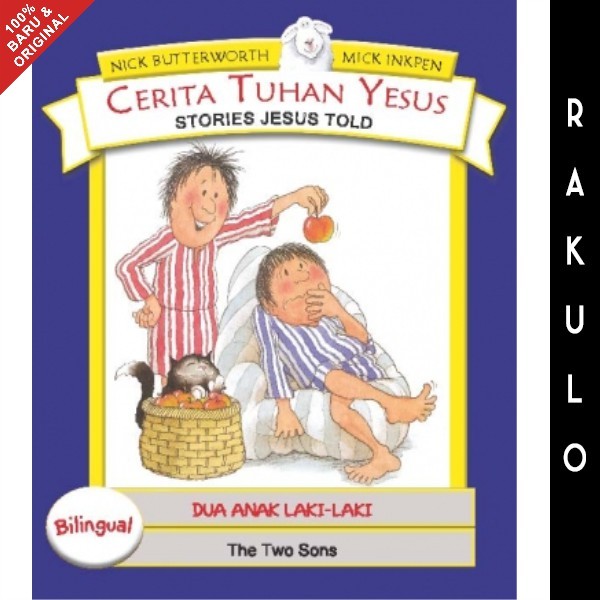 

Buku Cerita Anak Kristen Seri Cerita Tuhan Yesus Dua Anak Laki-laki —The Two Sons