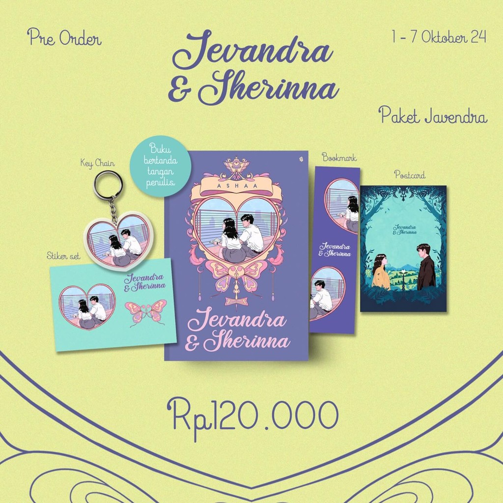 

Novel Jevandra & Sherinna - Ashaa diterbitkan oleh Bukune