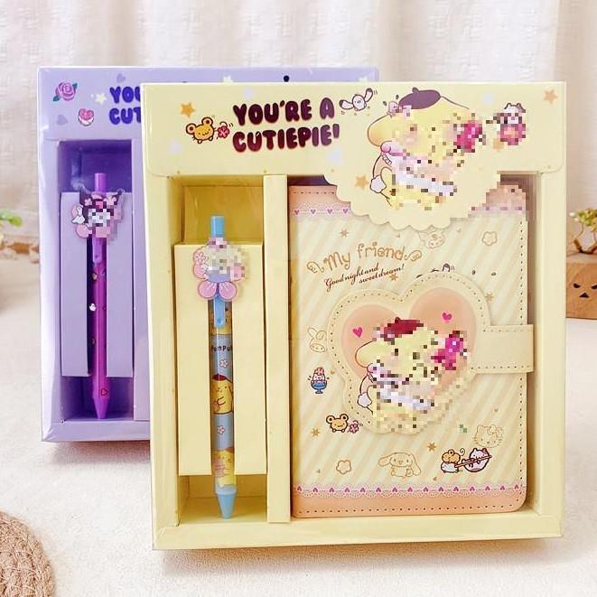 

D3W! HO Paket Alat Tulis 2 IN 1 Set Stationery 2IN1 Karakter Kartun Alat Tulis Anak Sekolah Pulpen