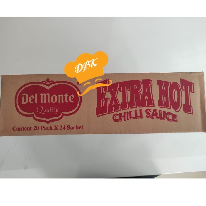 

[New]Promo Delmonte sambal sachet per dus 20pack sambel sachet (Gojek/grab only)