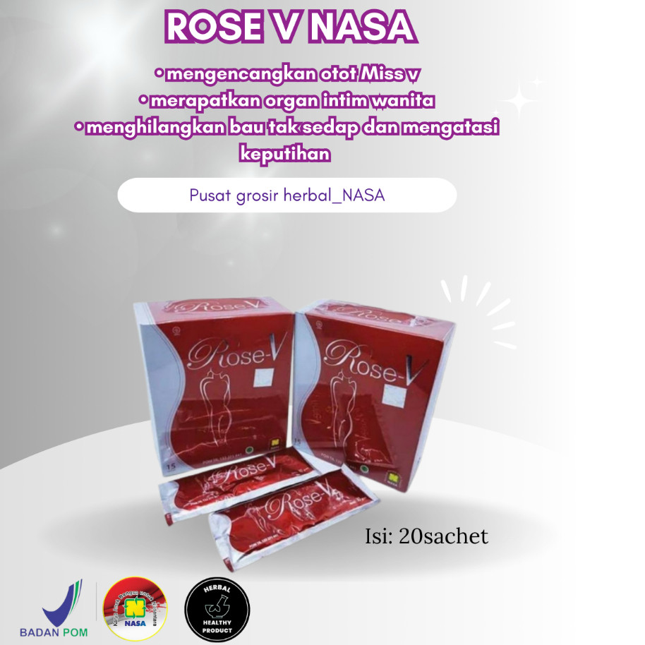 [COD] ROSE-V NASA 100% Original  - STOCKIST CENTER NASA