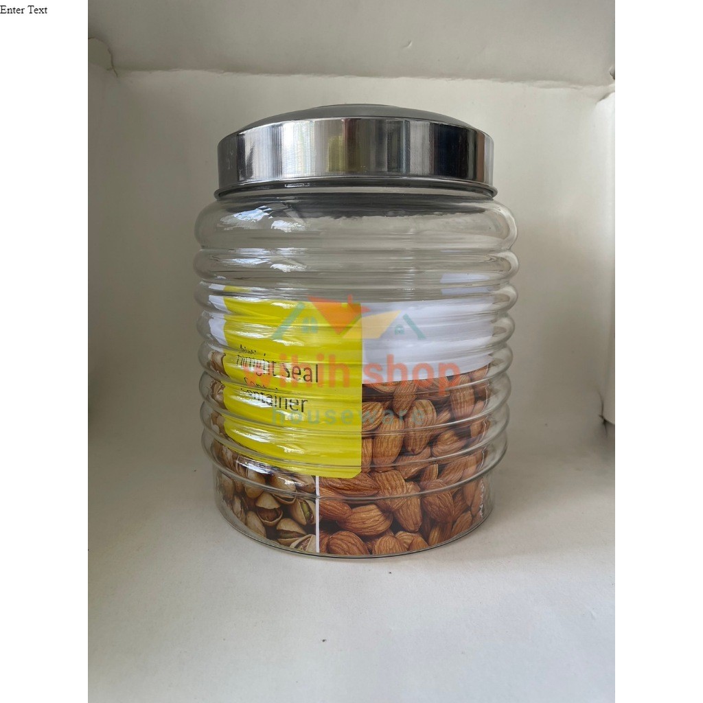 toples kaca DLX kamma 9 ukuran 6 liter