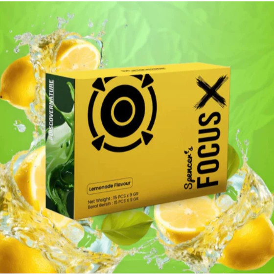 

Spencer's Focus X Lemon - Minuman Energi Penunjang Diet