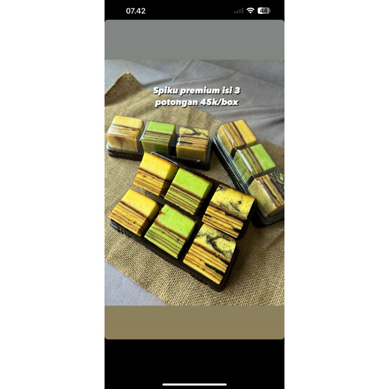 

spiku 3 varian rasa 5cm perpotong