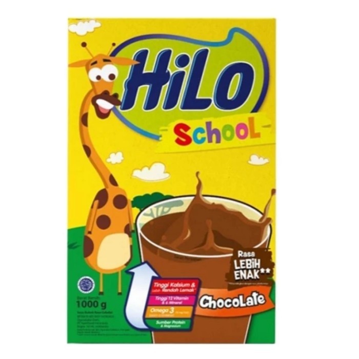 

HiLo School Chocolate Susu Tinggi Kalsium 1 kg