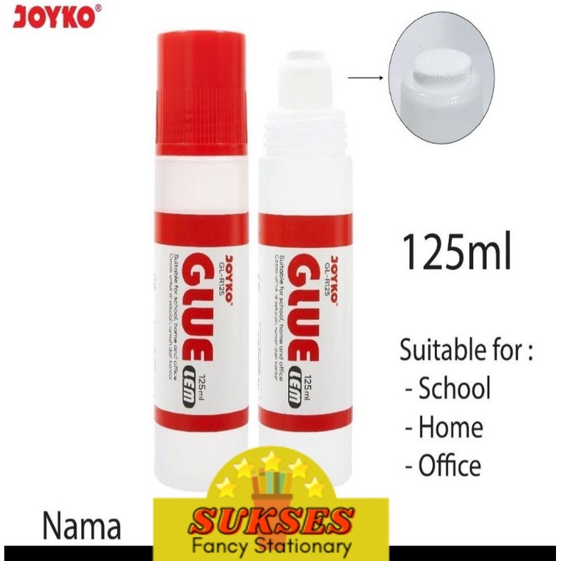 

lem cair joyko besar 125ml GL-R125