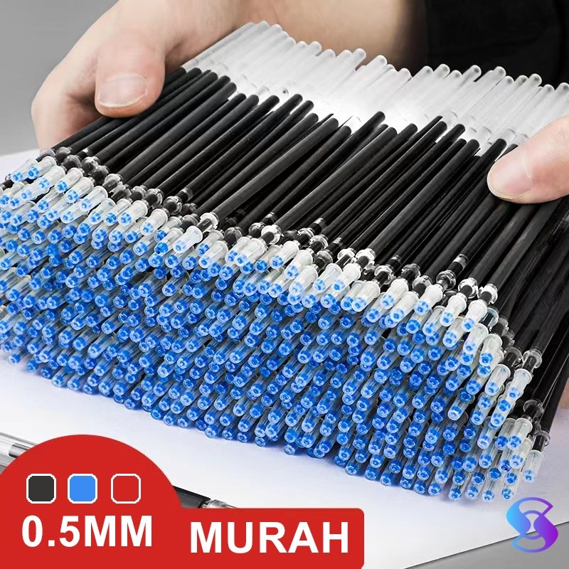 

Refill Tinta Pulpen Gel Tinta Pena cair Isi Ulang 0.5mm Tinta Pulpen Warna Biru Hitam Merah Isi Ulang Pulpen Gel Import Murah-Suning Mall