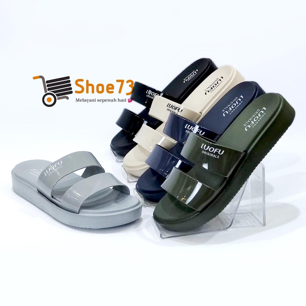 Sandal Wanita Slipper/Slide/Kokop | LUOFU E 7199 A01S