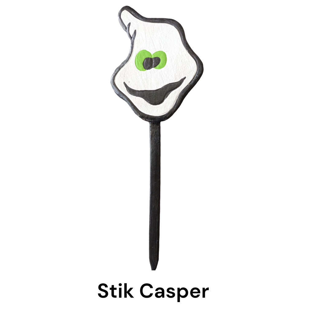 Dekorasi Stik Casper Halloween ( Stik Casper )