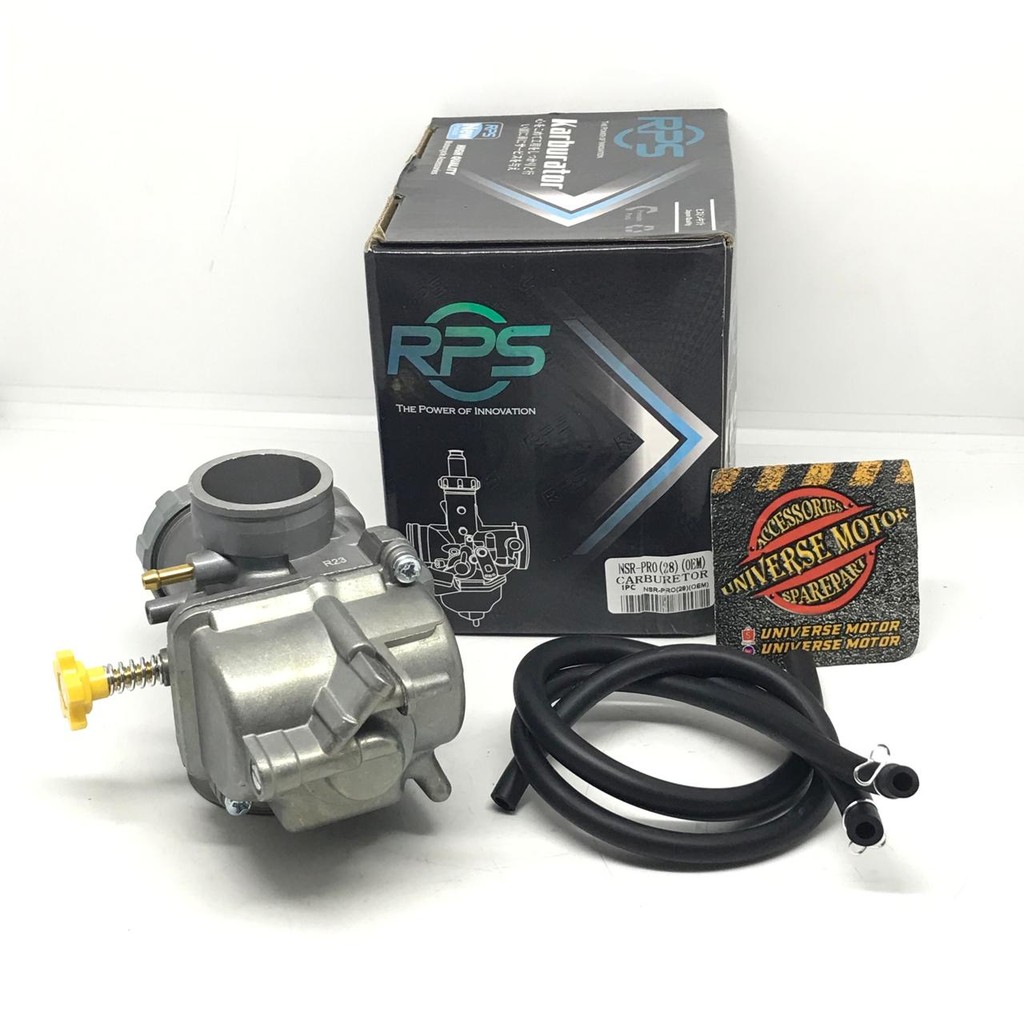 KARBURATOR PE 28 KARBU RACING PE 28 SKEP KUNINGAN MERK RPS