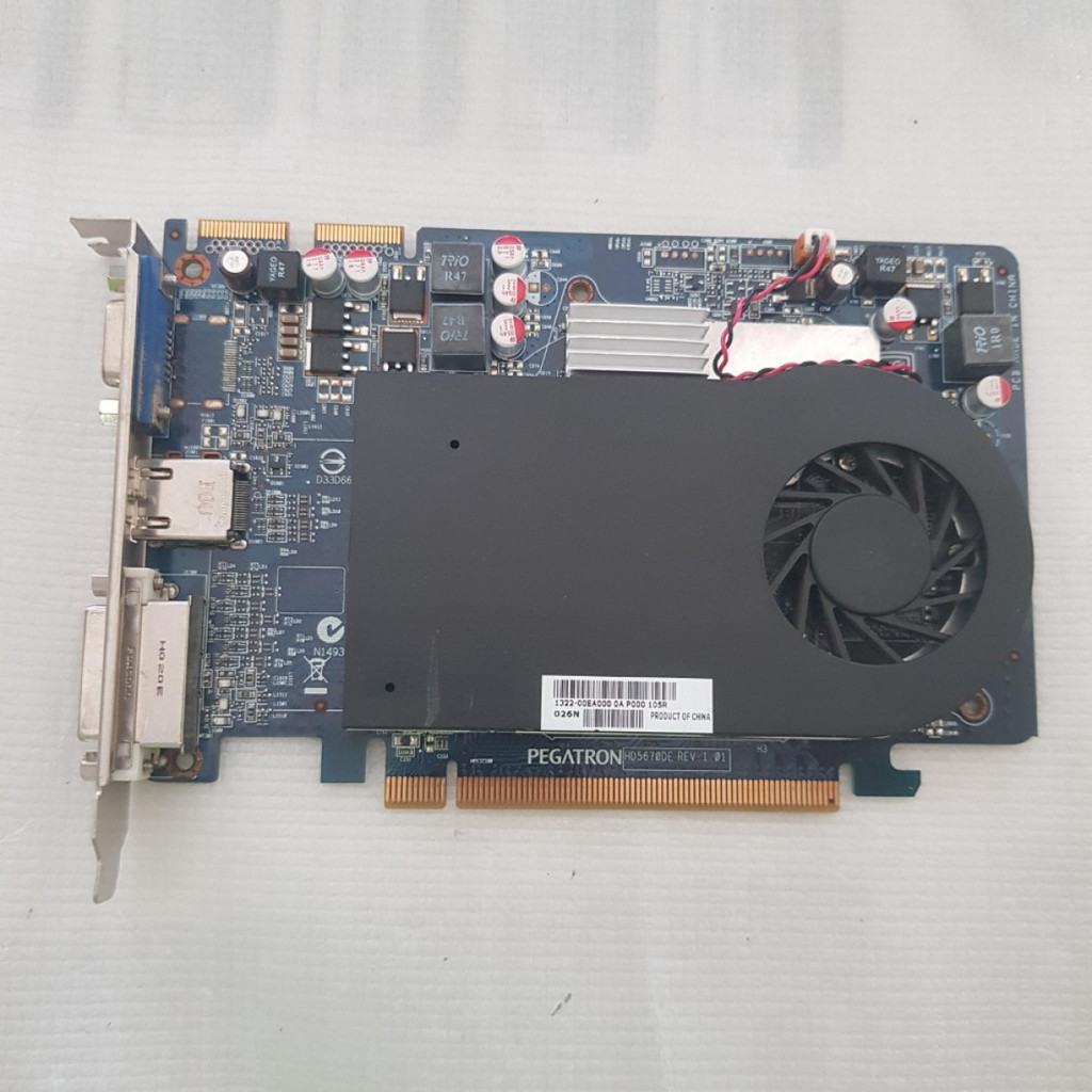PEGATRON Radeon HD 5670 HD5670 1GB GDDR5 Minus Tak Tampil