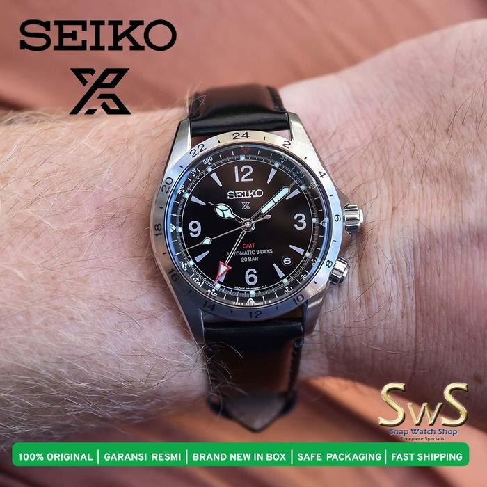 SEIKO Prospex SPB379J1 Alpinist GMT Jam Tangan Pria Original Garansi Resmi