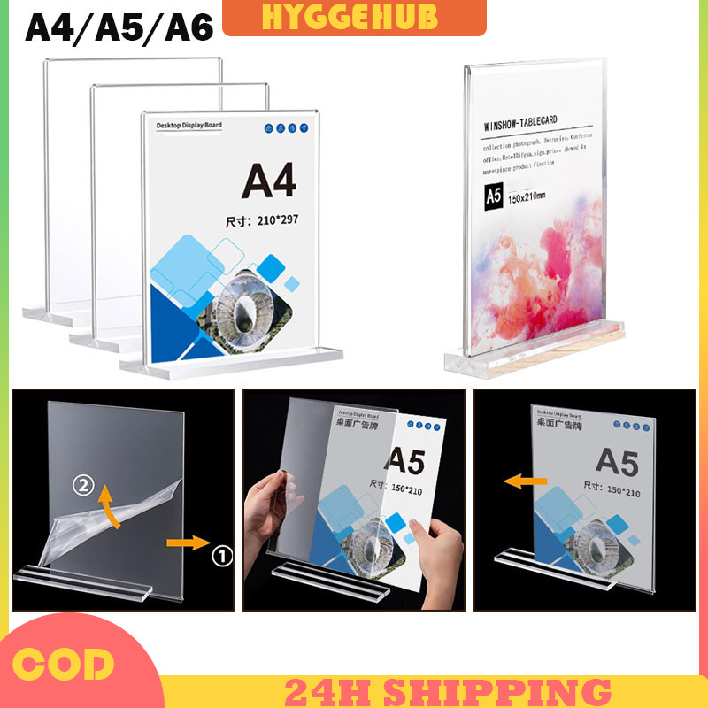 

Display Menu Akrilik Letter L Standing Acrilyc Tempat Brosur Akrilik A4-A5-A6