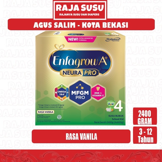 ENFAGROW A+ 4 VANILA 2400 GR - RAJA SUSU Premium