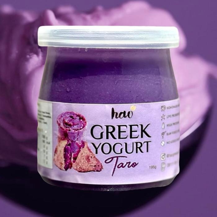 

Hao Greek Yogurt PURE TARO Live Active Probiotics - 190 gram