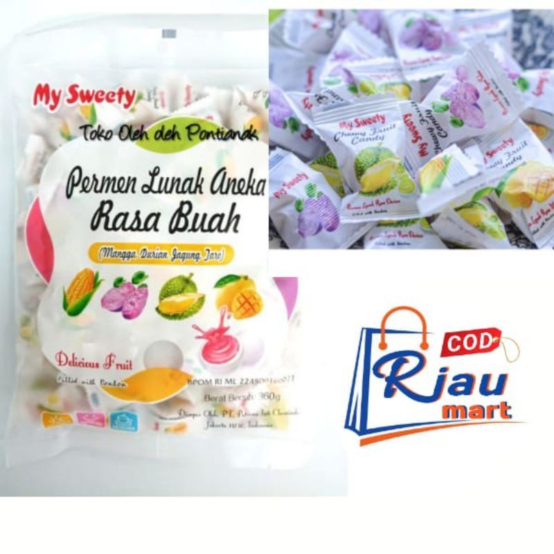 

[oddsolshop] pekanbaru/Permen Lunak My Sweety 360g 100pcs