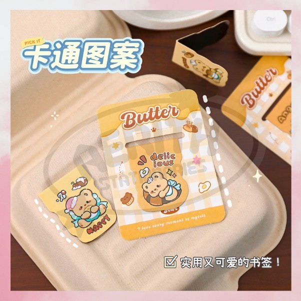 

AS COD Pembatas Buku Motif Cartoon Penanda Bear Yellow Lucu Buku Magnet Bookmark A-PB007