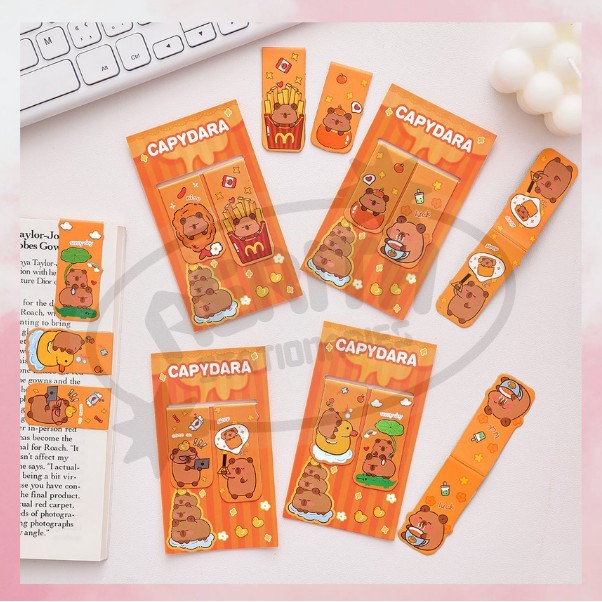 

AS Termurah Pembatas Buku Magnet Kapibara Panjang / Stiker Magnet Bookmark/Penanda Buku A-PB008
