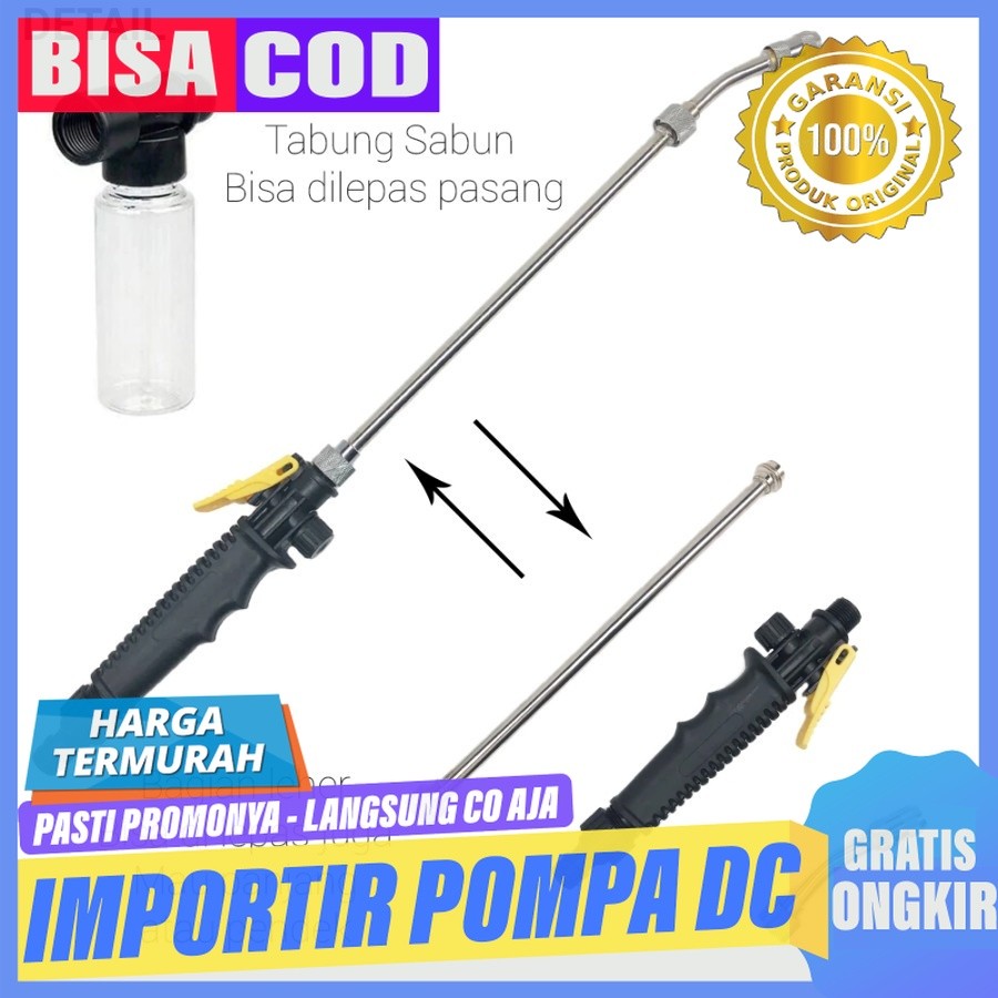 Sprayer Gun Cuci Motor - Mobil 2 In 1 - Dilengkapi Dengan Tabung Sabun