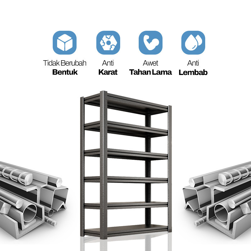 Rak Bunga 5 Susun Besi / Rak Tanaman Tingkat Rak Pot Tanaman Hias Full Besi 100% Kuat dan Tebal