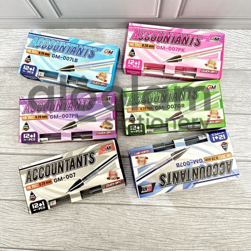

SATUAN ( 1 PCS ) Pulpen Gel Hitech GM Gadjah Mada 0.28mm lengkap