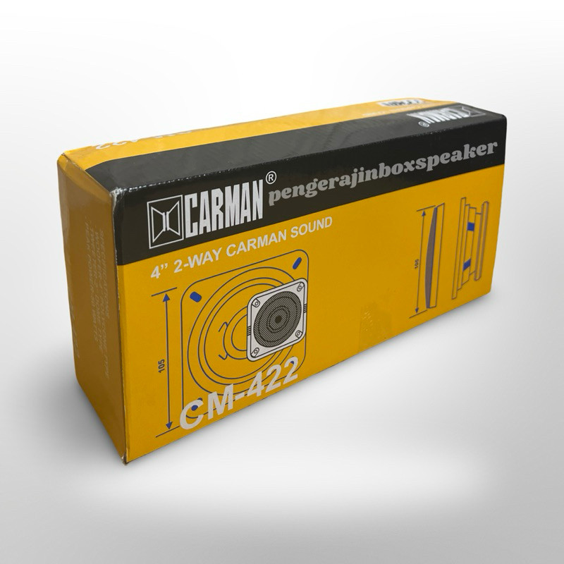 Carman Speaker Pintu Mobil  2 Way Speaker Pintu Mobil 4 Inch CM 422