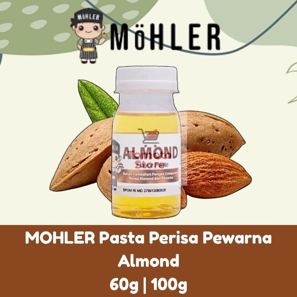 

✨ TOMOTOSTORE ✨ MOHLER Pasta Perisa Pewarna Almond