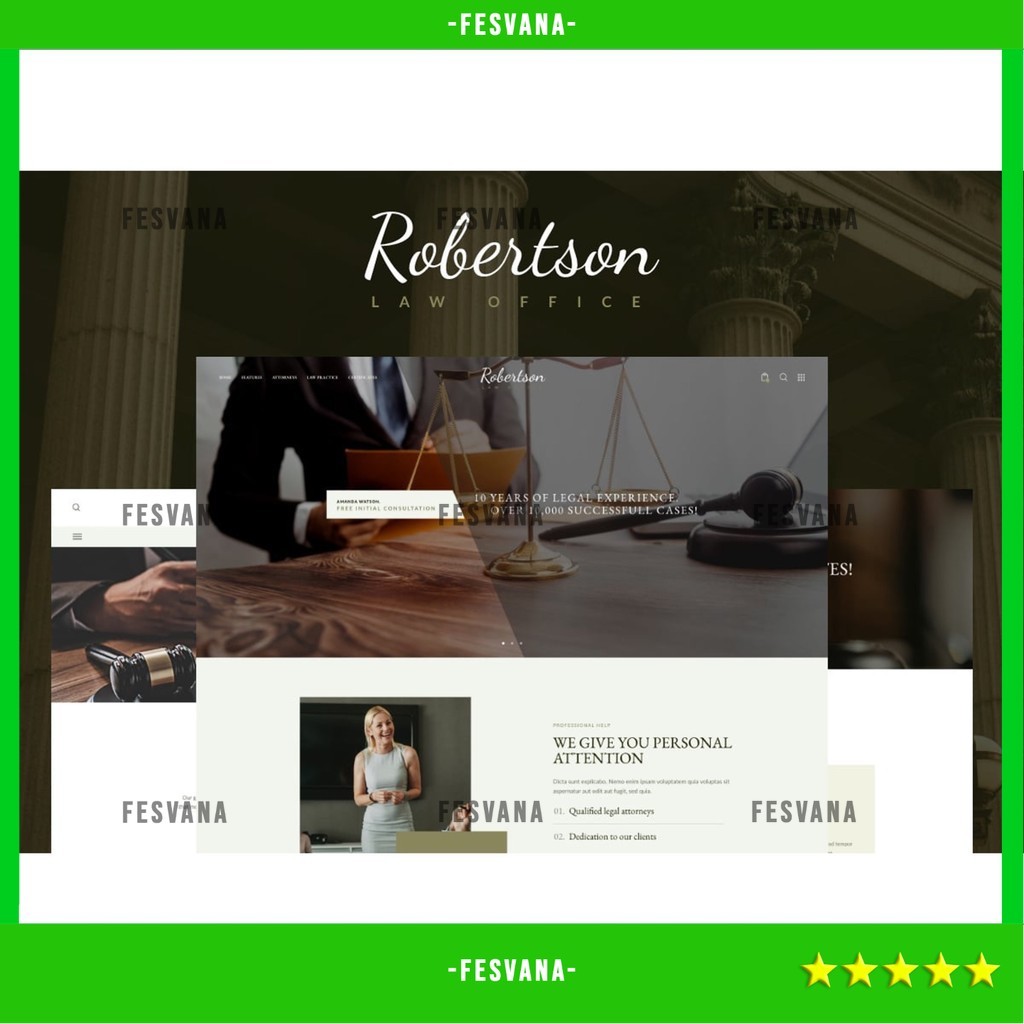 WORDPRESS THEME LAW OFFICE   D5929 TEMA TEMPLATE WEB BY FESVANA ORIGINAL