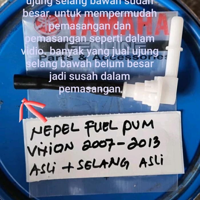 Nepel Rumah Fuel Pump Vixion Lama Old Set Nepel Dan Selang