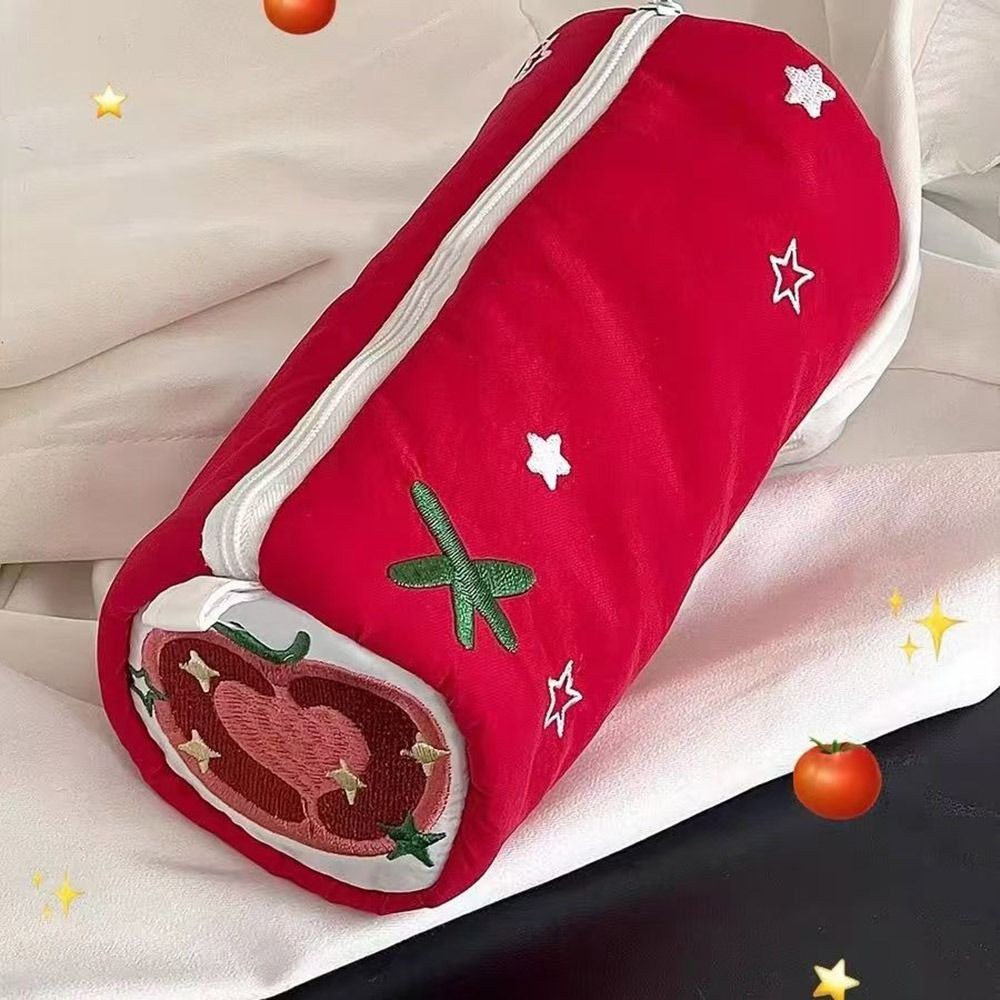 

New Ins Style Pen Bag Embroidery Large Capacity Pencil Case Dumbo Stationery Box School Office