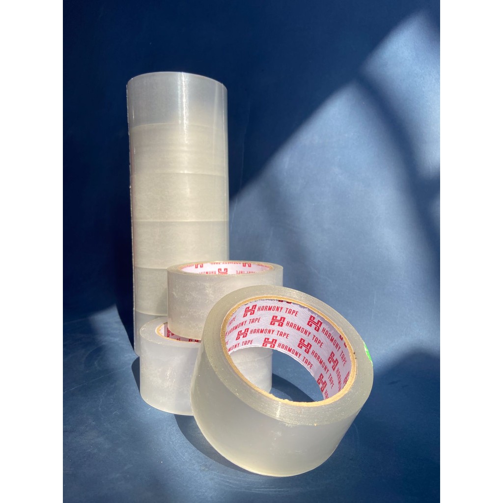 

Lakban OPP 45mm x 100Y Transparan | 1 Slop 6 Roll | Kuat untuk Pengemasan Kardus