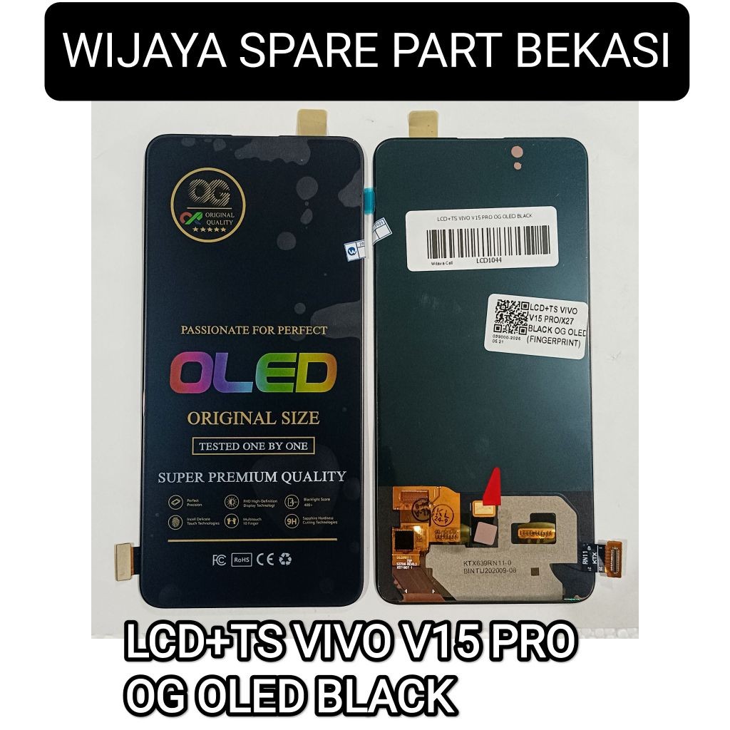 LCD+TOUCHSCREEN VIVO V15 PRO OG OLED BLACK