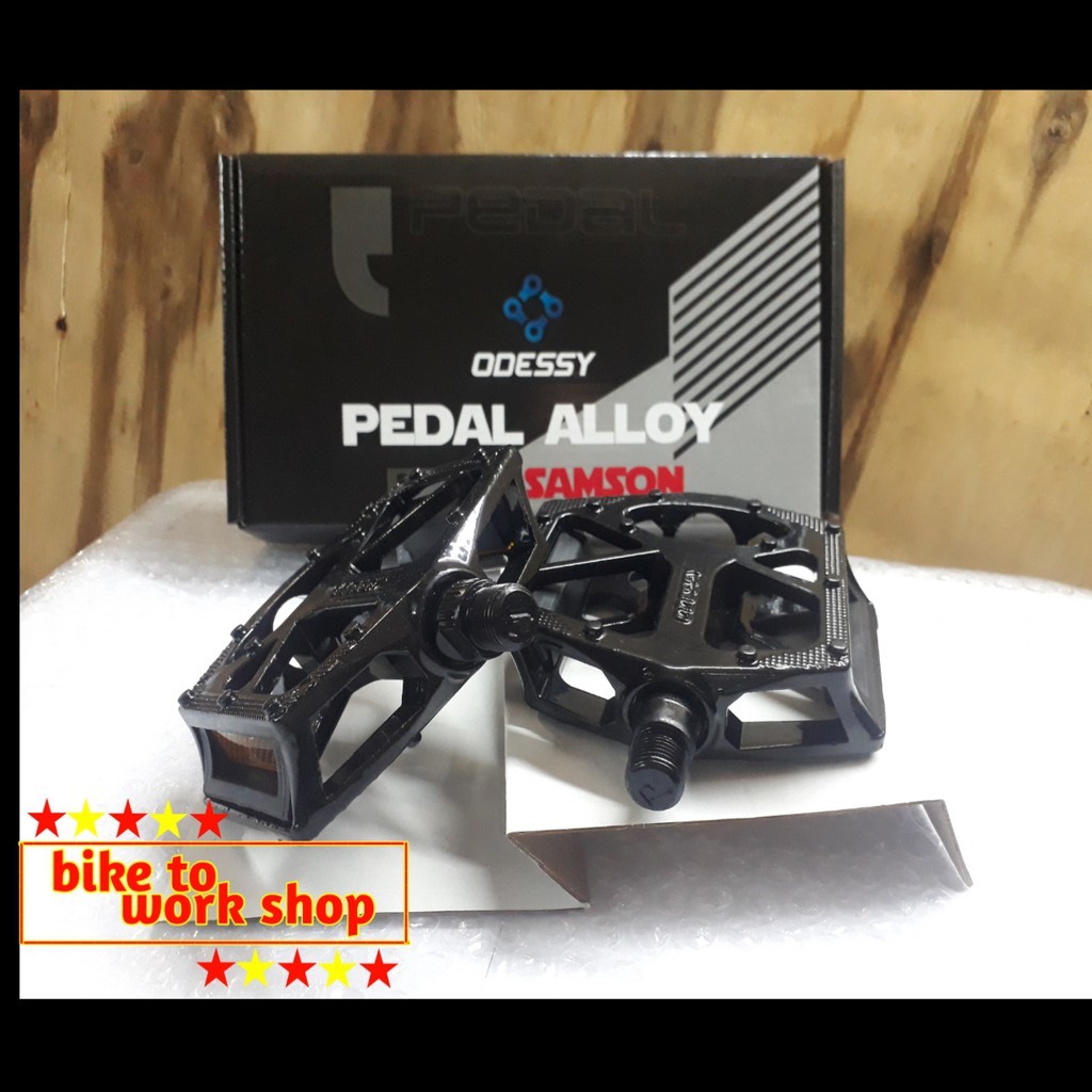 PEDAL PEDDAL ALLOY SEPEDA MTB / FIXIE / BALAP MERK ODESSY