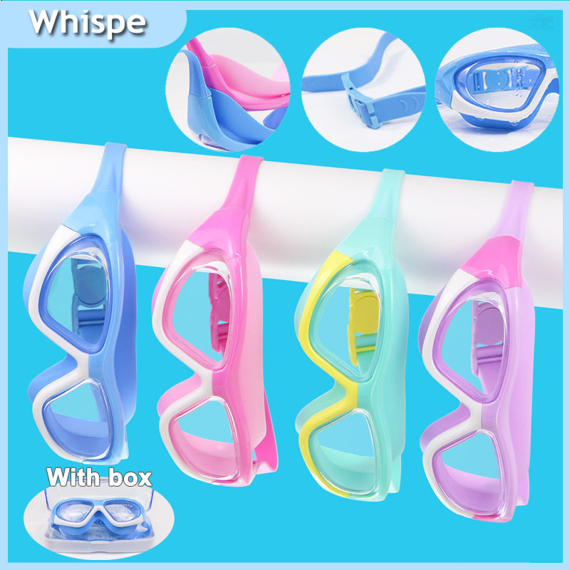 Kacamata Renang Anak Umur Anti Fog Silicon Kaca Mata Renang Anak Laki Laki /Perempuan Kaca Mata Rena