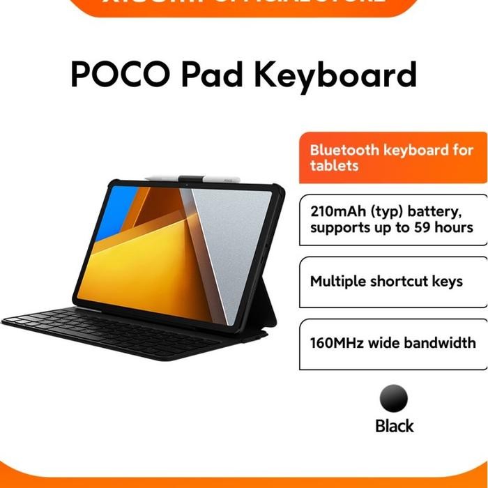 Xiaomi Poco Pad Keyboard | Keyboard Bluetooth | 64 Keys - Garansi Resmi