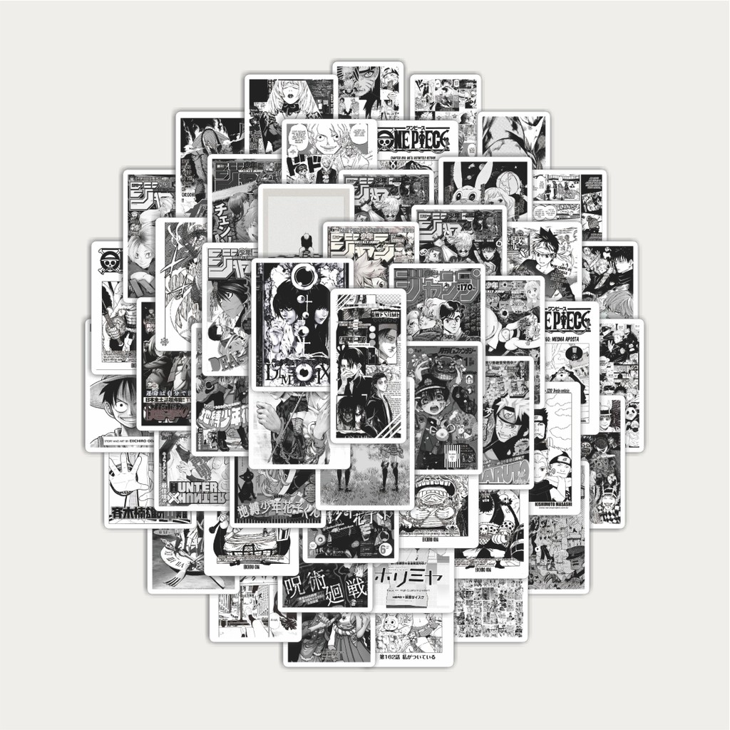 

Sticker Pack Stiker Shonen Manga | Sticker TUMBLR | Stiker LAPTOP KOPER HELM