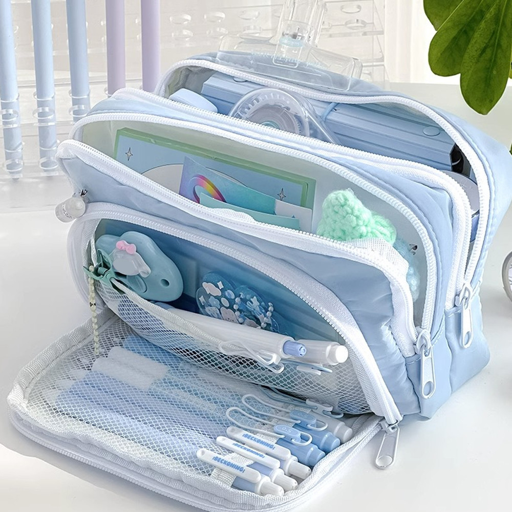 

KlikIniAja Kotak Pensil Aesthetic Kapasitas Besar - Solusi Penyimpanan Alat Tulis Multifungsi dengan Desain Artistik Aeshtetic