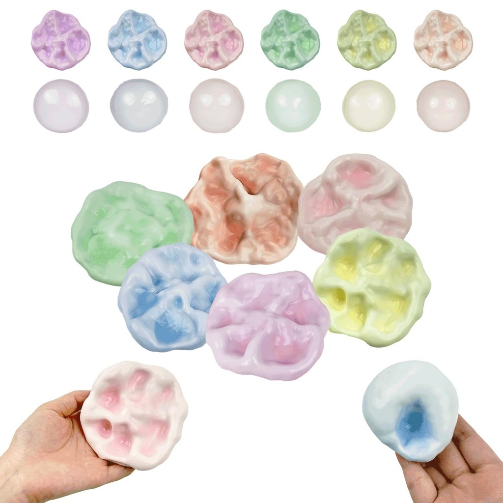 

Squishy Mochi Ball Bean Ball Stress Ball Mainan Anak Pencet Remas Bola Mochi Mainan Anak Pencet