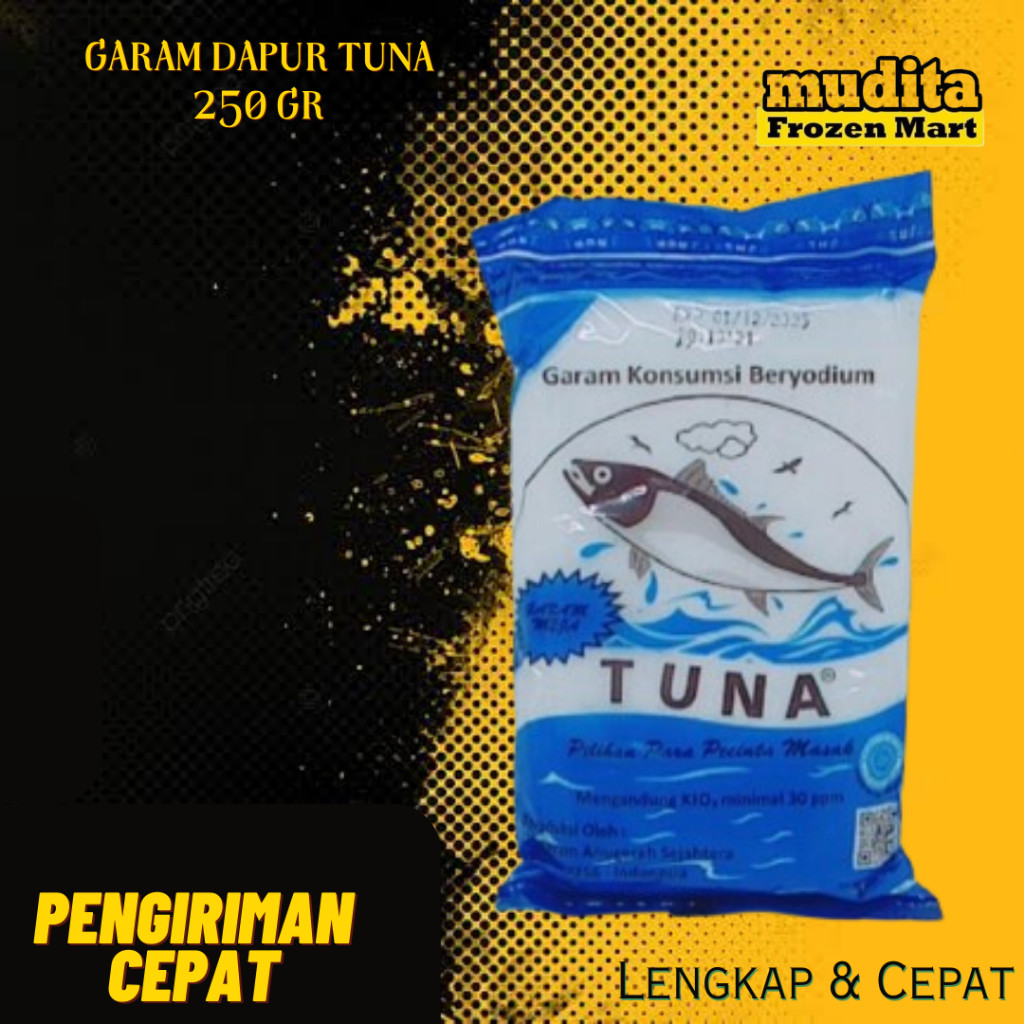 

Garam dapur tuna 500 gr