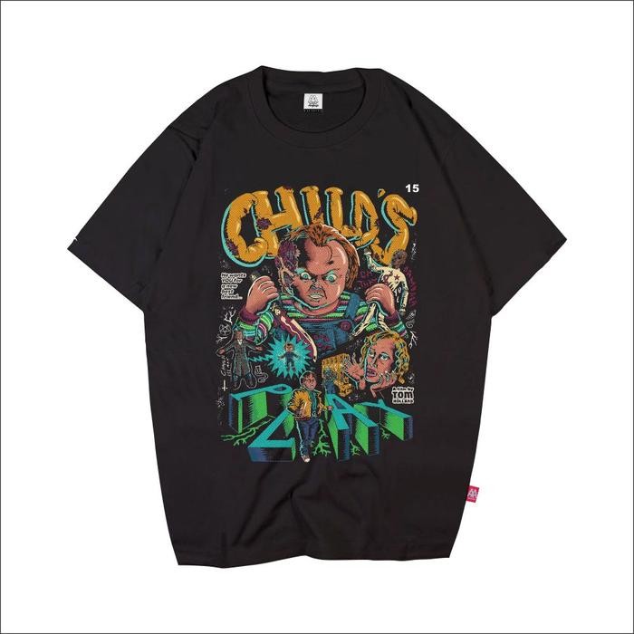 [COD] T-SHIRT VINTAGE CHUCKY DOLL / CREEPY / CHILDS / KARAKTER / KAOS DISTRO STREETWEAR / COWOK CEWE