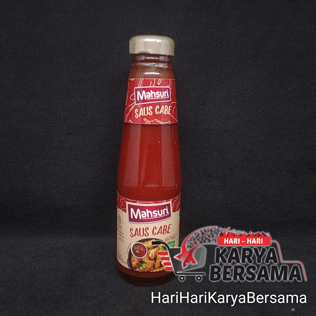 

MAHSURI SAUS CABE BOTOL 235GR