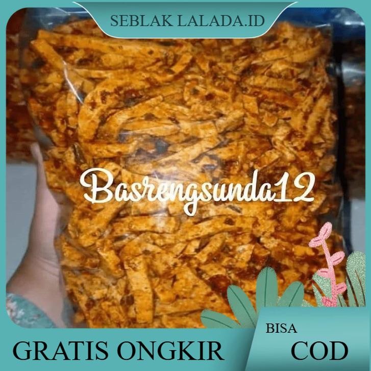 

Basreng stik Pedas Daun Jeruk isi 1kg cemilan instan makanan Food Snacks Goreng