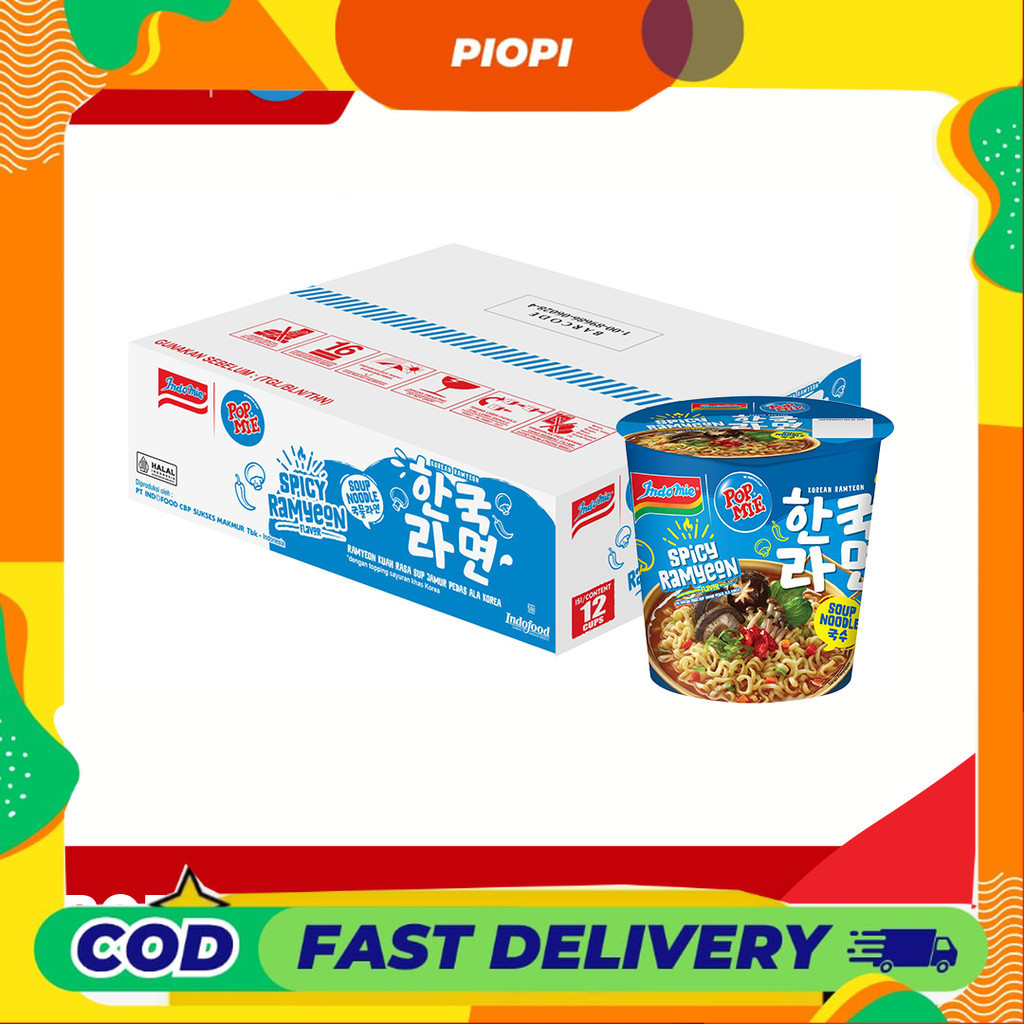

PIOPI 1 ctn - Popmie Korean Spicy Ramyeon