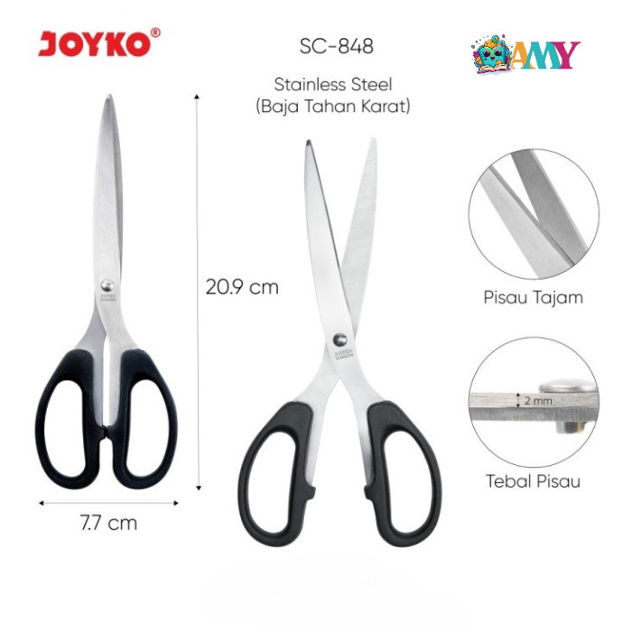 

(1BIJI) JOYKO GUNTING SC 848 AMY STASIONARY