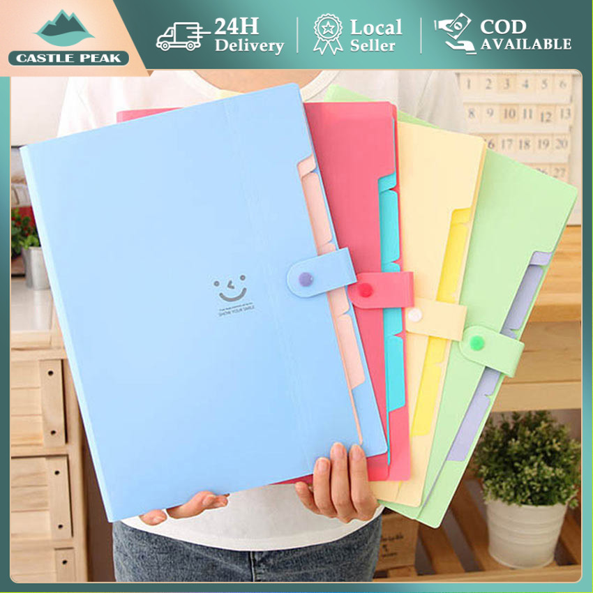 

Map Organizer A4 Berlipat 5 Slot Kancing Baut Penyimpanan File Lucu Macaron Untuk Alat Tulis Kantor dan Perlengkapan Sekolah Siswa