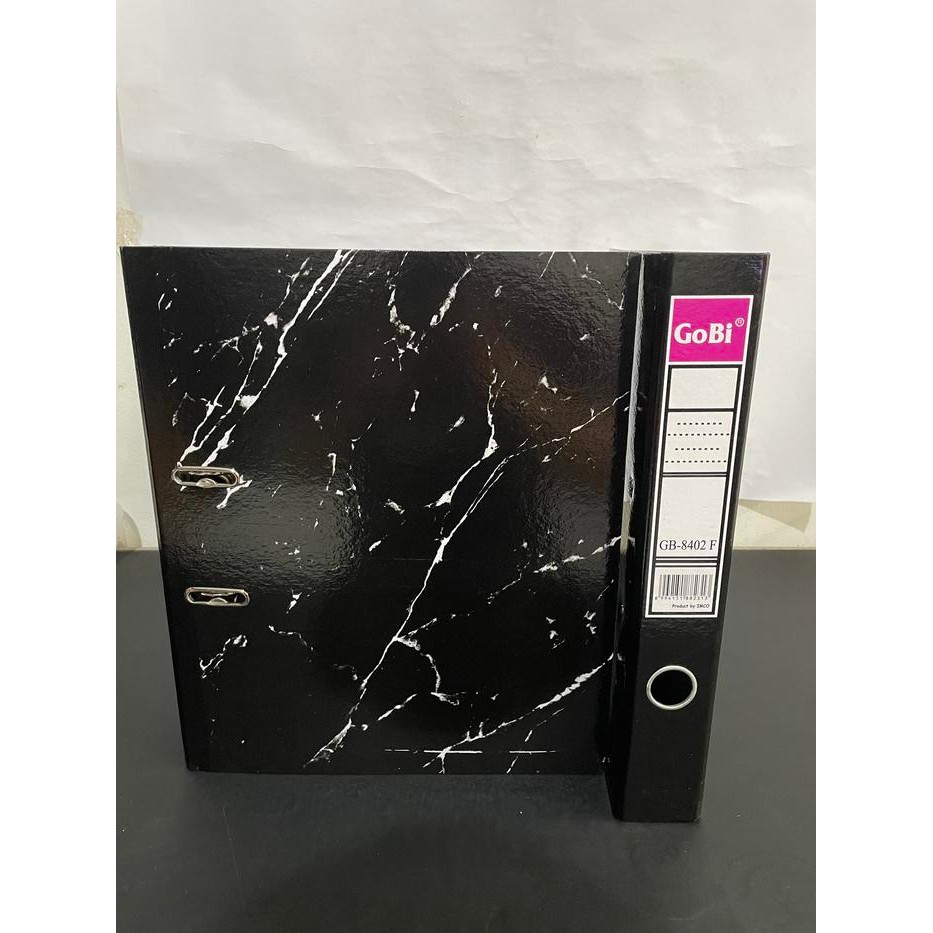 

GOBI 8401 / GOBI 8402 ORDNER Folio 2 Ring Black Lever Arch File - 8401