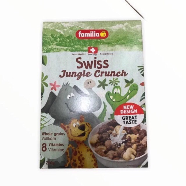 

Familia Swiss Jungle Crunch 250g Sereal Sarapan Anak